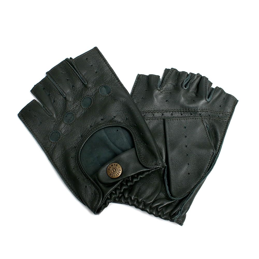 [デンツ] SNETTERTON 手袋 フィンガーレス グローブ メンズ 5-1009-RACINGGREEN-S S Racinggreen [並行輸入品]