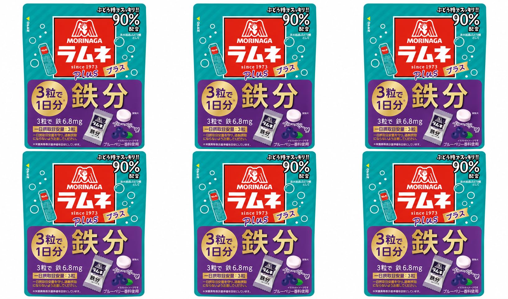 • ちょい食べしながら1日分の栄養素（鉄分）が摂れるぶどう糖90％のラムネです。3粒で1日分の鉄分が摂取できます。1週間分（21粒）入りです。 • 原材料 ぶどう糖（国内製造）、タピオカでん粉、水あめ／酸味料、乳化剤、ピロリン酸鉄、香料、アカキャベツ色素、クチナシ青色素 • 栄養成分 [ 3粒　（標準5．1g）　当たり ] エネルギー:19kcal たんぱく質:0g 脂質:0．06g 炭水化物:4．6g 食塩相当量:0．0014g 鉄:6．8mg