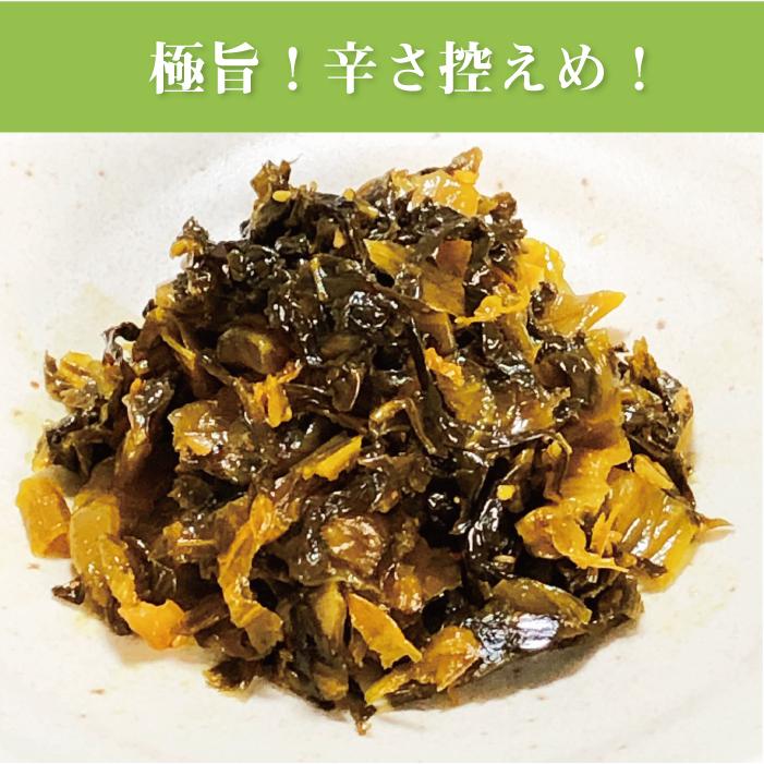 送料無料！イヌイの福岡県産辛子高菜「漬物語り」小辛3袋セット 160g×3袋セット 辛さ控えめ 子供 漬物 つまみ ごはんのお供 漬物 高菜漬け 九州 お取り寄せ 手土産