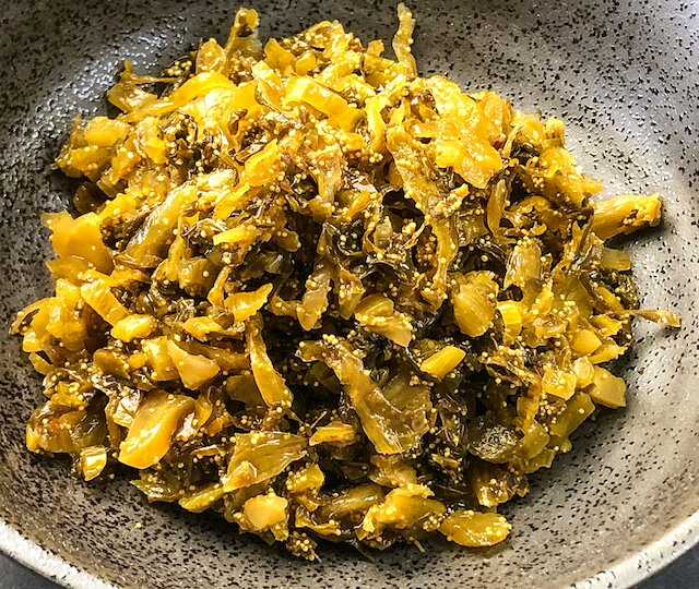 送料無料！イヌイの福岡県産辛子高菜「漬物語り」明太3袋セット 300g×3袋セット 漬物 ごはんのお供 高菜漬け 明太子 ピリ辛 九州 お取り寄せ 手土産 福岡 おつまみ まとめ買い