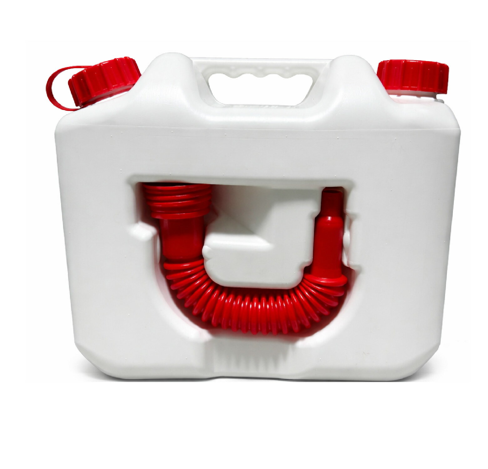 待望の新商品 matka(マトカ) 『ノズル付きポリタンク10L』 PL保険加入商品！ 白色 ...
