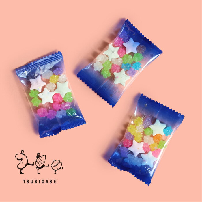 星形ラムネとキラキラ金平糖徳用ツインクルスター 500g お菓子 ラムネ...