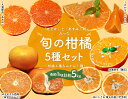 『旬の柑橘5種セット』 各1kg 計約5kg ※常温　送料無料
