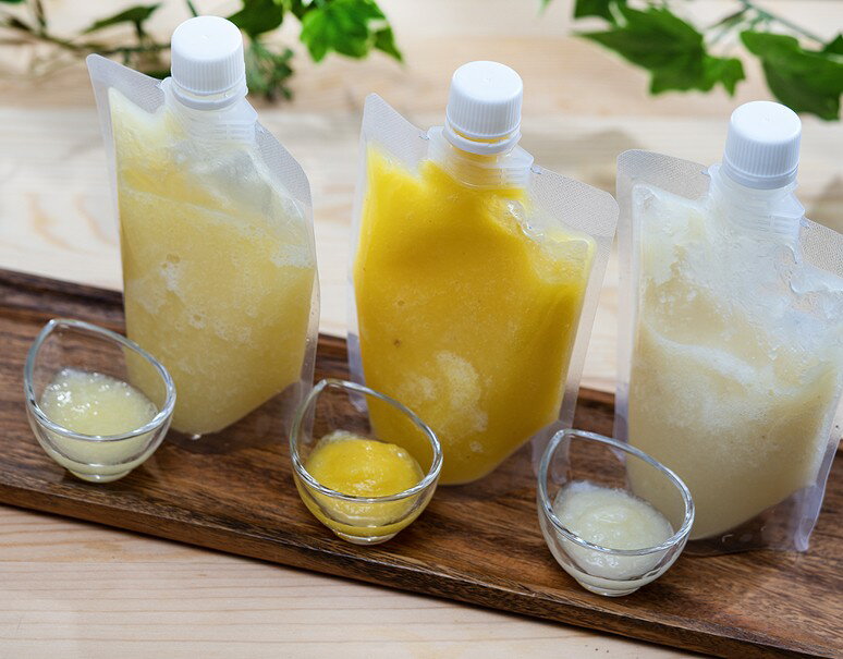 【賞味期限間近】アララガマ農園『3種飲み比べ 冷凍パインピューレ』沖縄県西表島産パインアップル 3種 ...