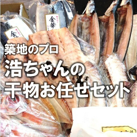 干物ギフト お中元 ギフト 高級干物 詰め合わせ セット 築地「浩ちゃん」のお任せセット 贈答用 父の日 プレゼント 御歳暮 お中元 御中元 ギフト【浩ちゃん干物セットナ】 冷凍