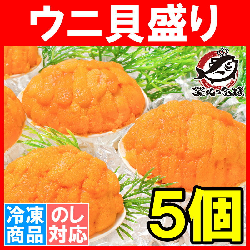 うに貝盛り 40g×5個【無添加 うに貝焼き 貝焼きうに ウニ貝盛り 焼きうに 焼きウニ 焼き雲丹 ばふんうに むらさきうに バフンウニ ムラサキウニ うに ウニ 中国産 築地市場 豊洲市場 ギフト】rn