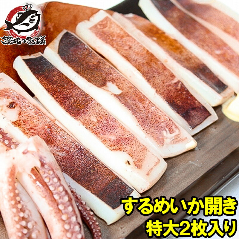 いか イカ イカ焼き 本当にデカイ！特大いか開き 2枚入...