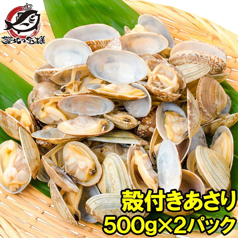 あさり アサリ 1kg 500g×2パック ボイル 殻付き 柔らかく旨味があり、良いダシが出ます 浅蜊 あさりごはん クラムチャウダー ボンゴレ あさりバター炒め 深川めし あさりの味噌汁 むき身 業務用 冷凍 築地市場 豊洲市場 あさり料理