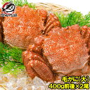 送料無料 毛ガニ 毛蟹 浜茹で毛がに姿 平均400g前後×2尾 ボイル 冷凍 北海道産 最高級 堅蟹 身もカニ味噌もぎっしり!築地の正規品堅ガニ かに カニ 蟹...
