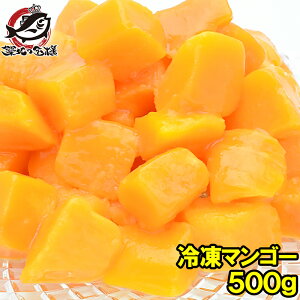 送料無料 冷凍マンゴー 500g ×1パック 濃厚な甘さの本場タイ産マンゴーをたっぷりと マンゴー ...