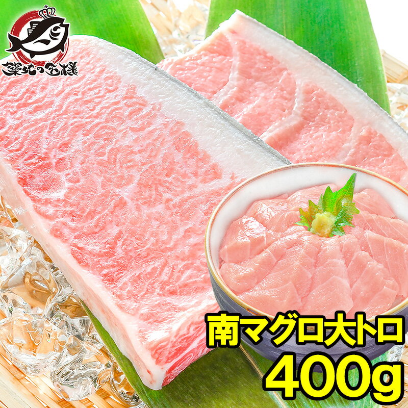 南まぐろ ミナミマグロ 大トロ 400g 正規品 築地の王様