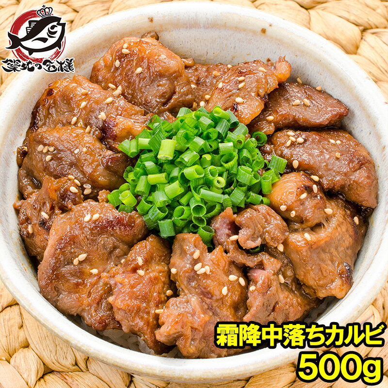 中落ち カルビ 牛カルビ 焼肉 500g 業務用 味付け カルビ肉 牛肉 肉 お肉 熟成牛 熟成肉 霜降 アメリカ..