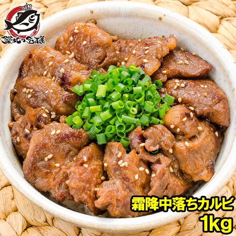 中落ち カルビ 牛カルビ 焼肉 合計 1kg 500g×2パック 業務用 味付け カルビ肉 牛肉 肉 お肉 熟成牛 熟成肉 霜降 アメリカ産 カナダ産 鉄板焼き ステーキ BBQ バーベキュー お中元 お歳暮 築地市場 豊洲市場 ギフト