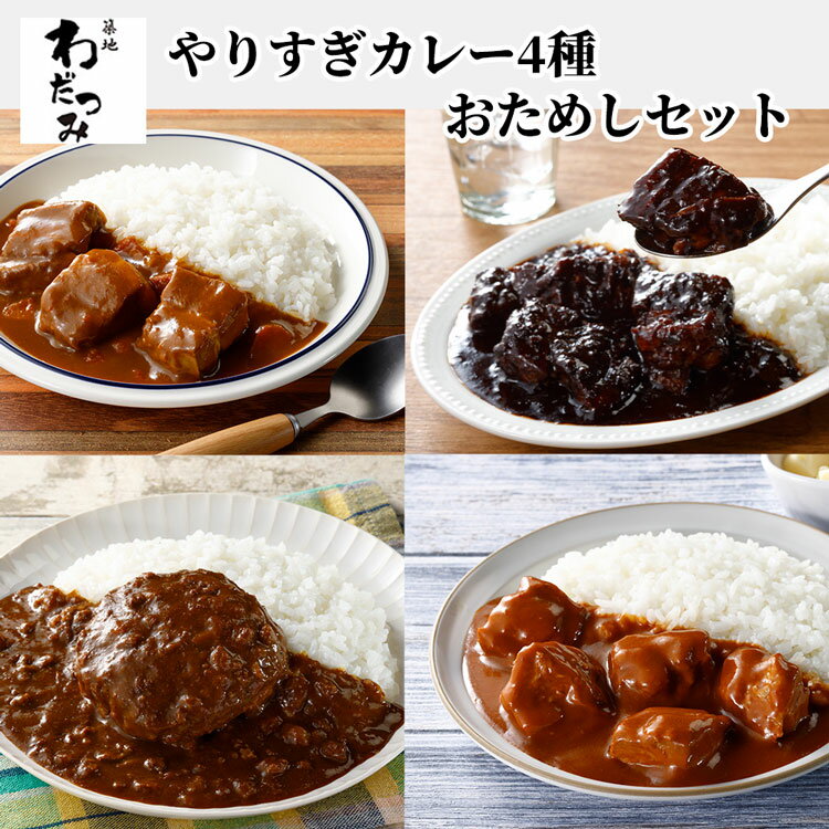 【送料無料】 父の日 ギフト 【ランキング上位常連】 やりすぎカレー ビーフ ポーク チキン ハンバーグ お試しセット ◆レトルト カレー グルメ 食品 レンチン レトルトカレー 食べ比べ カレーライス カレールー お取り寄せ