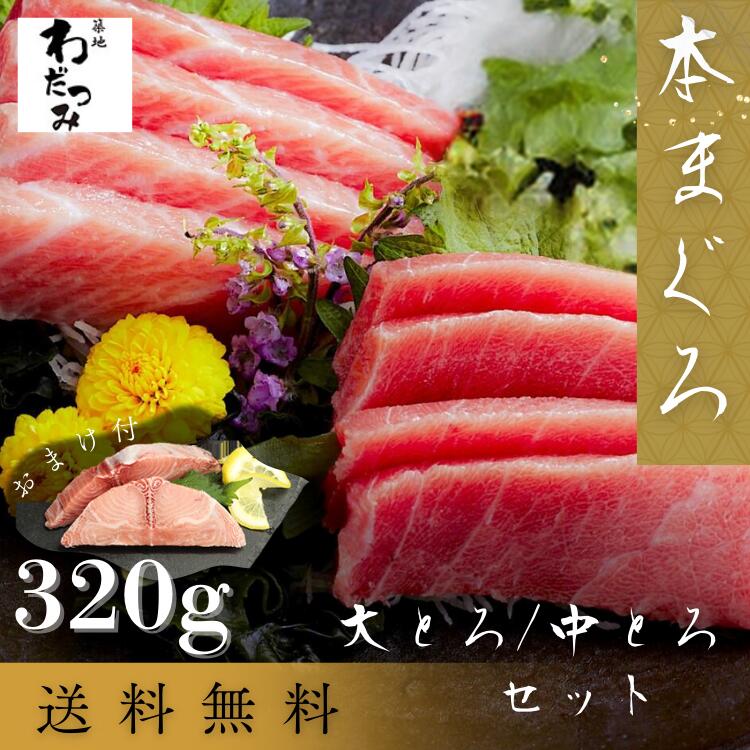 青森県 大間産 極上 天然本マグロ 中トロと赤身 半々4-5人前 合計450gセット送料無料 父の日 ギフトまぐろ お刺身 御祝 内祝 お返し 誕生日 贈り物 あす楽対応 即日発送 お取り寄せグルメ