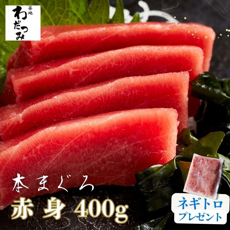 母の日 父の日 プレゼント ギフト ＼マグロ頭肉プレゼント中／ まぐろ 本マグロ 赤身 柵 400g ◆ マグロ 刺身 鮪 本鮪…