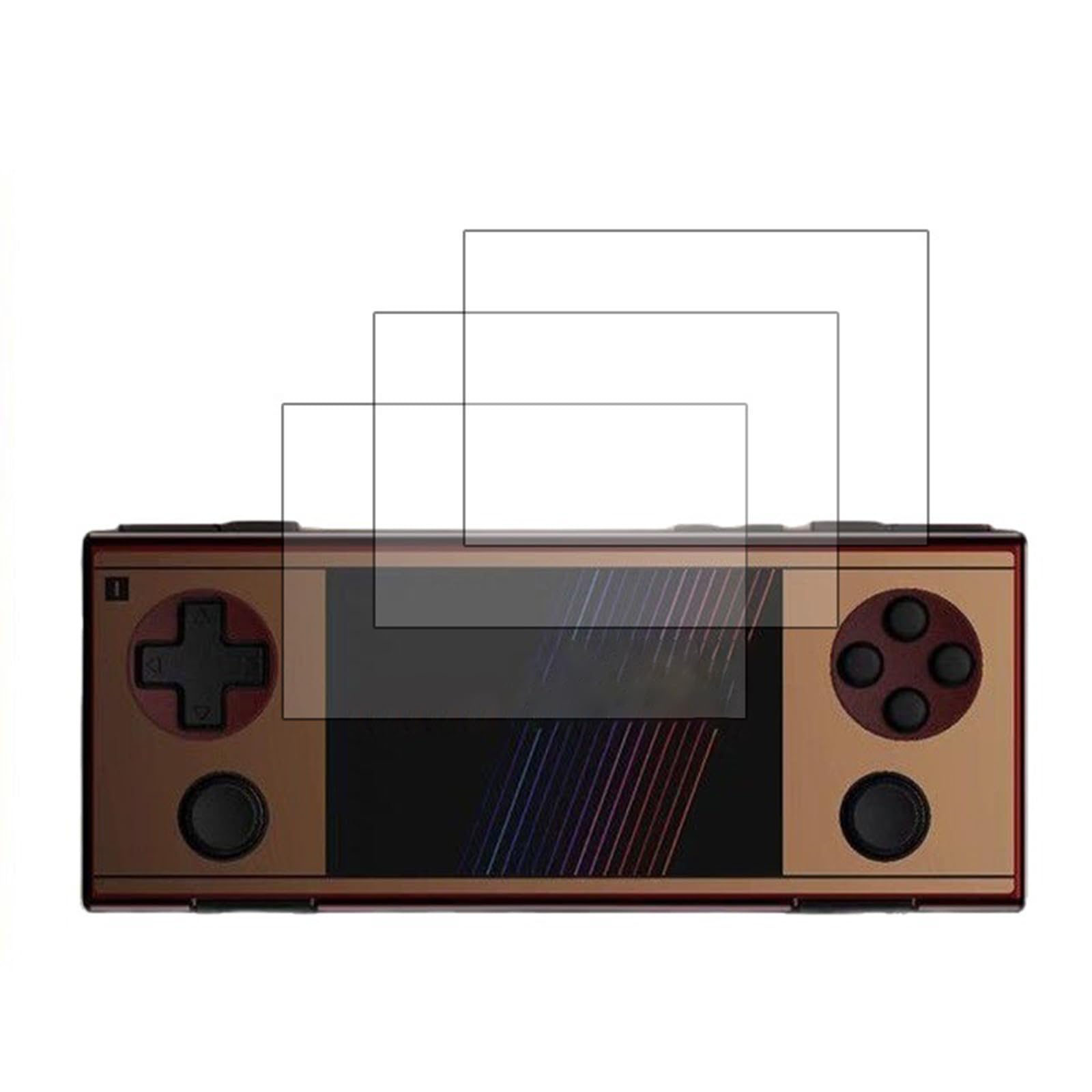強化ガラスプライバシーフィルムスクリーンプロテクターポケットゲームコンソール9時間の硬度とスクラ..