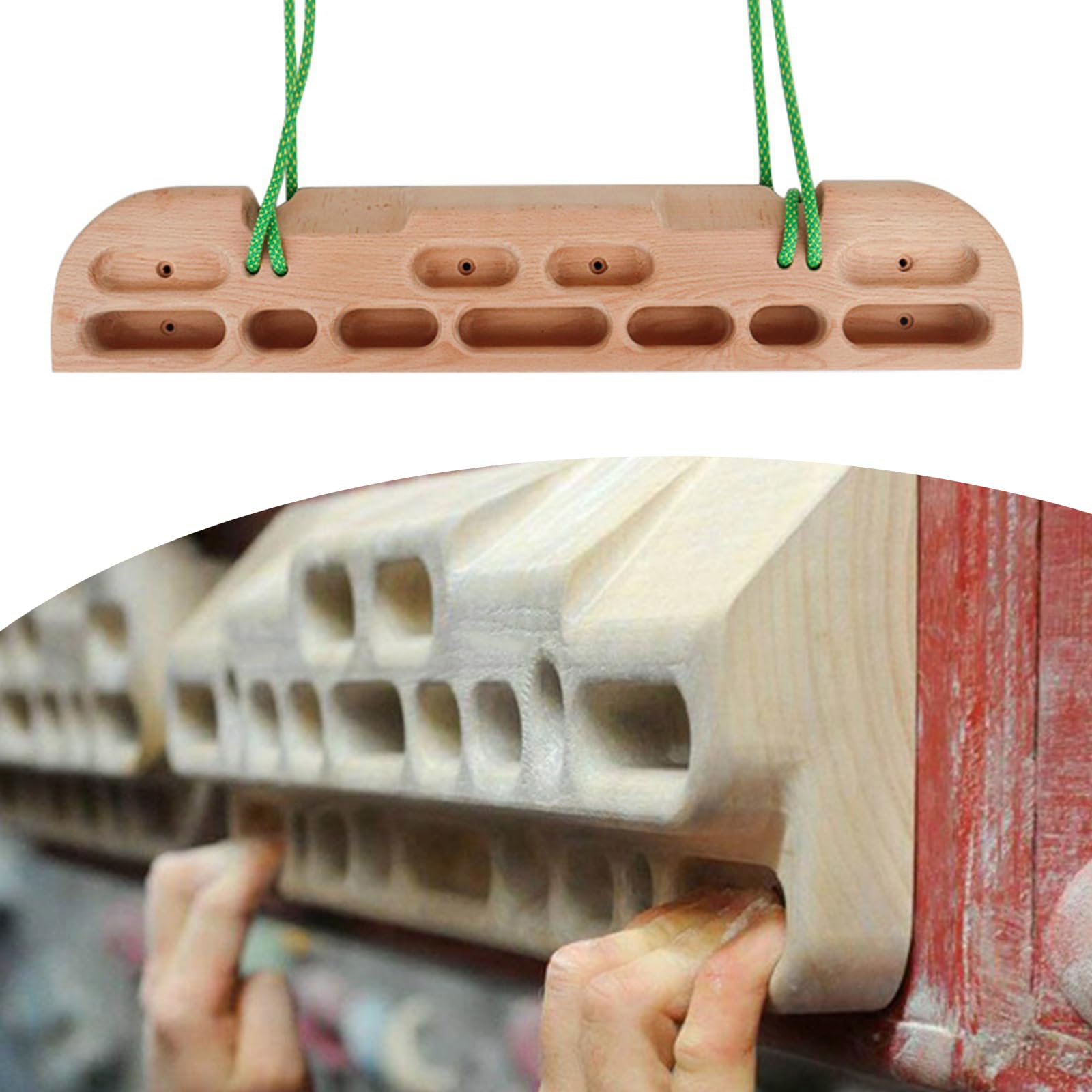 クライミングハングボードフィンガーグリップクライミングフィンガーボードクライミングウォールグリッ..