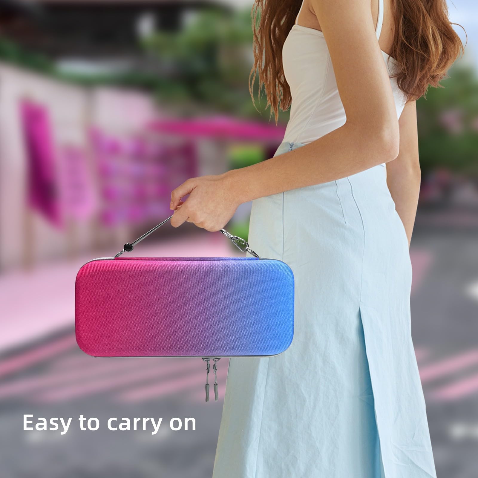 ヘビーデューティートラベルポーチボックス衝撃プルーフゲームコンソールに耐性のある耐火性エヴァ保護シェルを運ぶ オーガナイザー