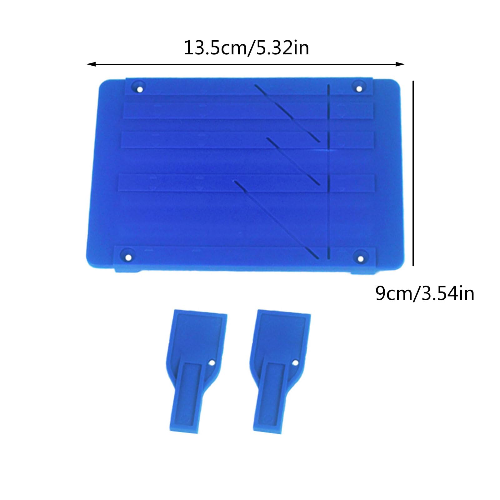 テープ修理スプライシングセット2つのフィクサーを使用して、テープレコーダーのリールリールをリールしてテープを簡単に切断するためのスプライシングブロック
