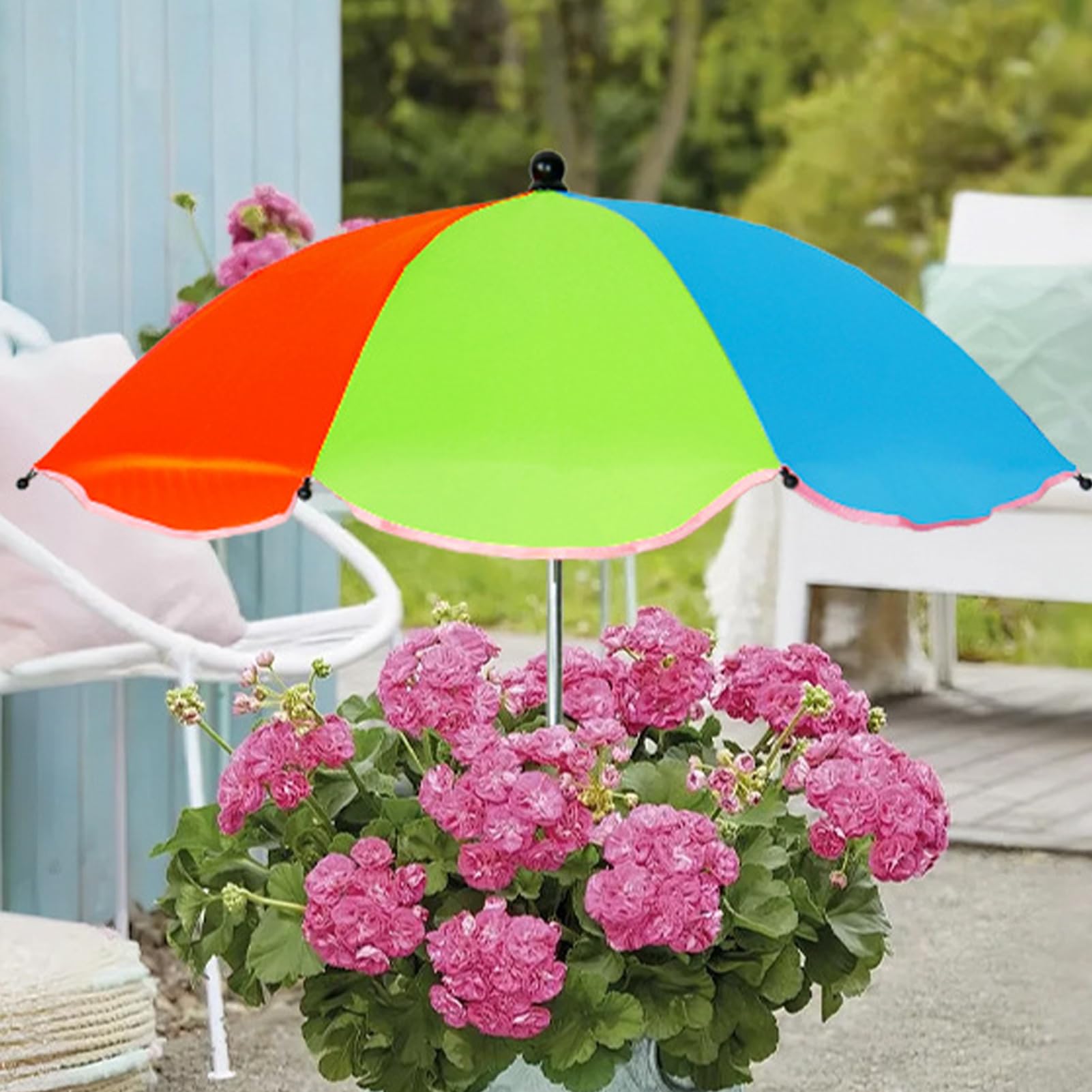屋外用 植物用 アンブレラ,日よけ布製 植物用 日よけ傘 - 防水仕様 パティオ・中庭・バルコニー・裏庭・芝生用 据え置き式デコレーション