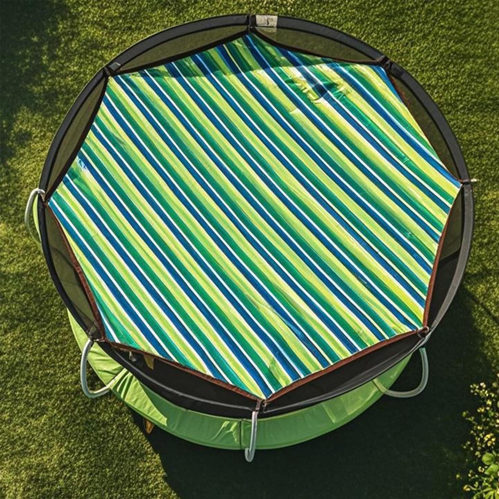 トランポリン用屋根 - トランポリン用シェードカバー,紫外線保護 雨対策 アクセサリー 子供 大人 用 室..