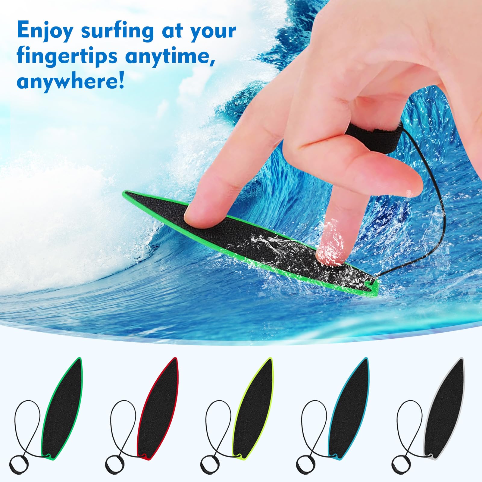 フィンガーサーフボード ミニサーフボード フィンガーサーフィンボード カーライディング用 フィンガー..