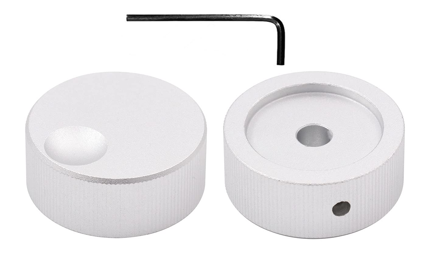 2個 32 13 アルミニウム合金 ポテンショメータ コントロールノブ ボリューム オーディオ エレキギター ..