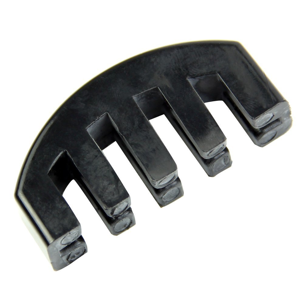 バイオリン 練習 ヘビー ブラック ラバー バイオリン ミュート サイレンサー アコースティック エレク..