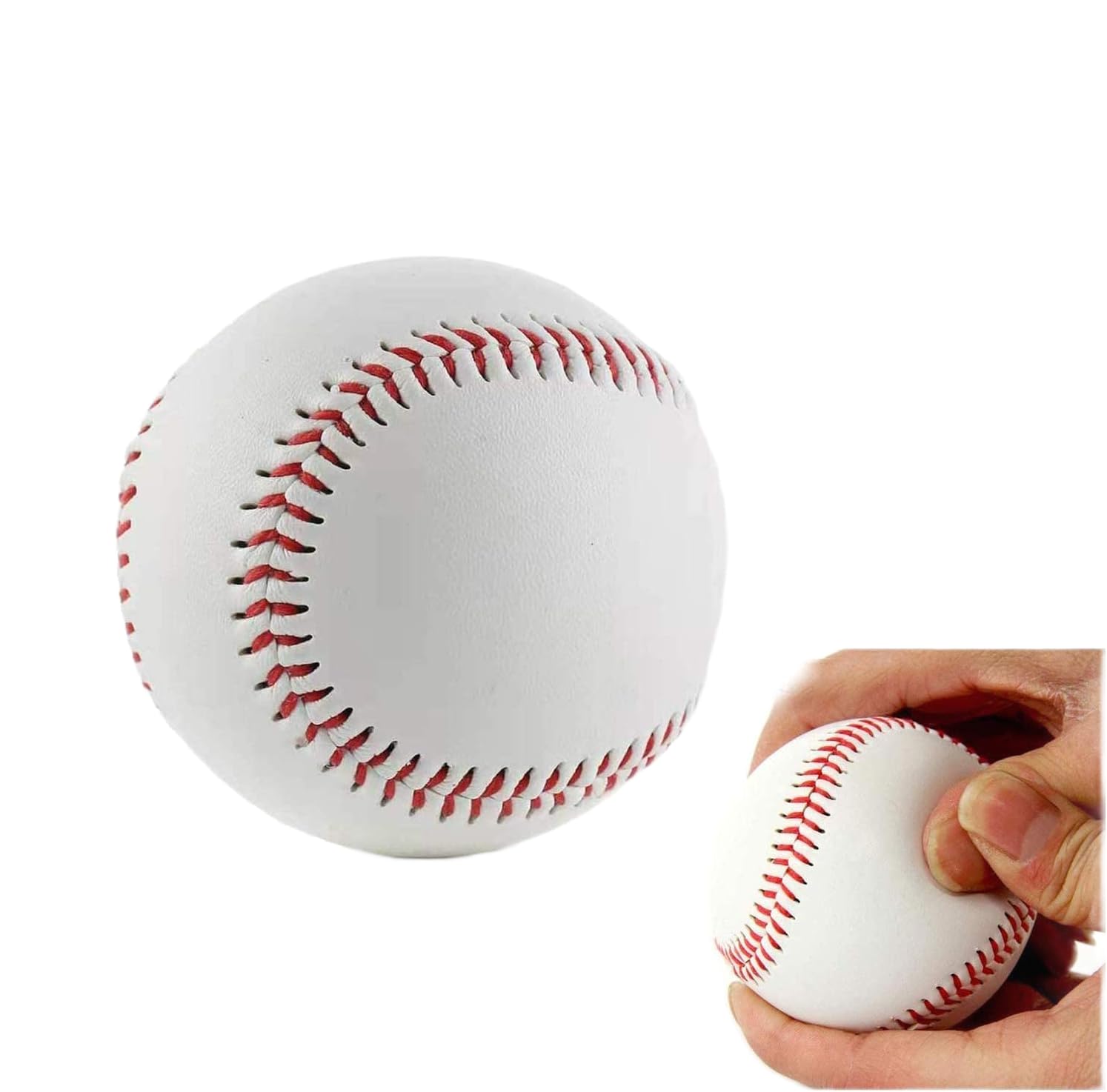 野球 軟式 小学生用 練習用品 野球ボール キャッチボール 練習球 軟式ボール 軟式野球ホワイト レザー トレーニングボール ソフトボール やわらかい 野球練習ボール 軟式練習用ボール