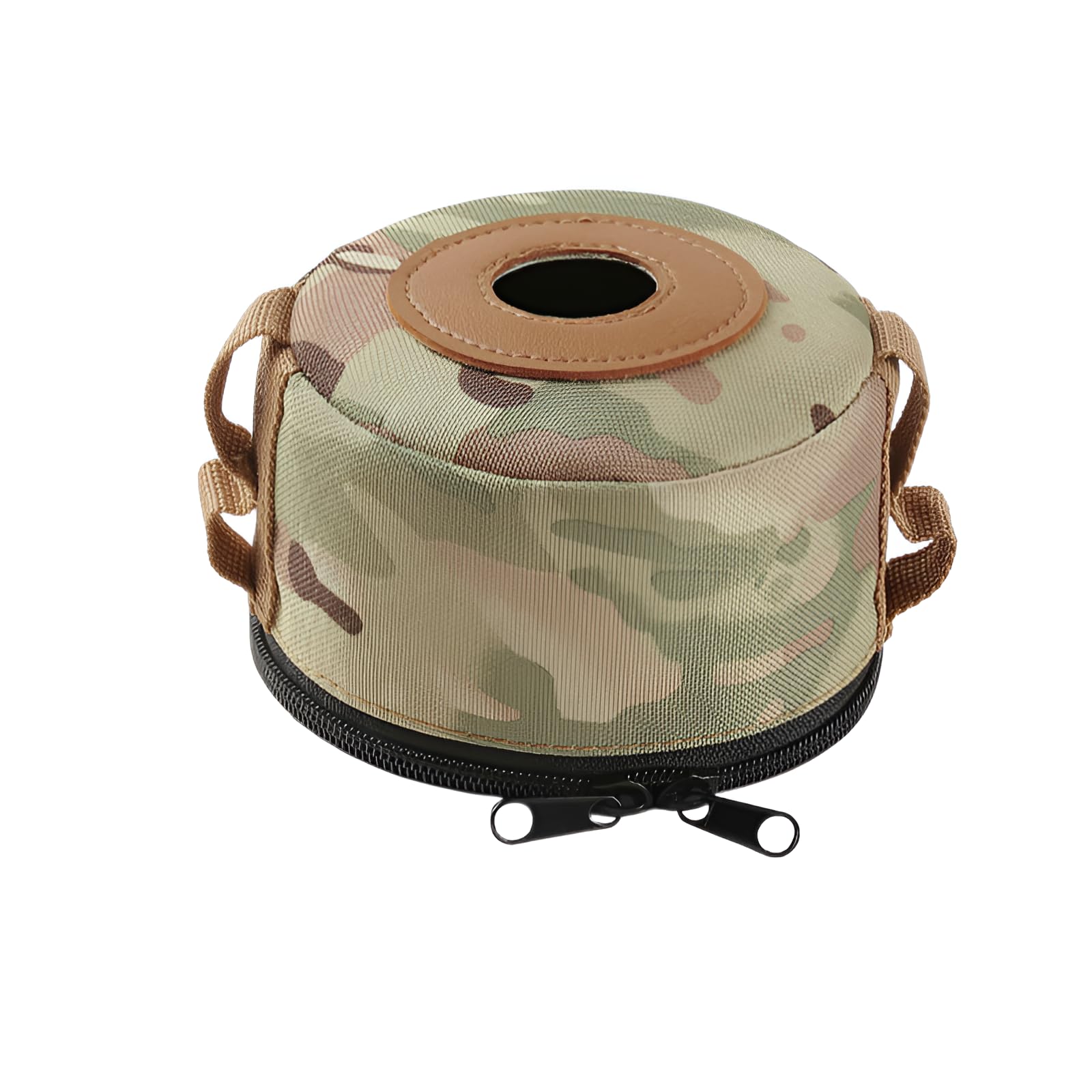 ガス缶カバー CB/OD缶カバーオックスフォード布素材保護 保温 遮熱 火力安定化 ガスタンク保護ケース ガスボンベレザーカバー 燃料シリンダー収納バッグ キャンプ 調理 旅行 ピクニック用