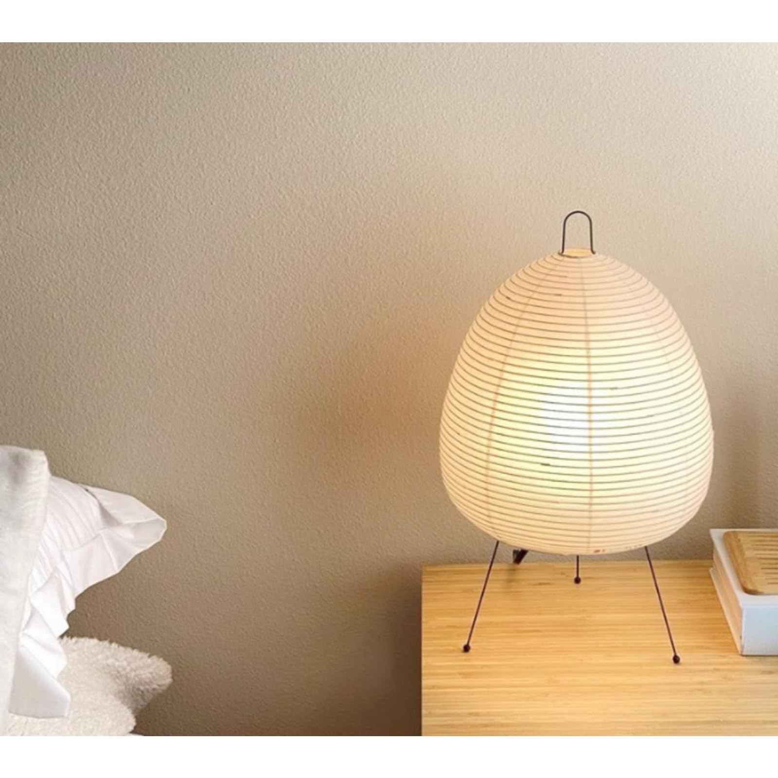 スタイル ライスペーパー ランプ リビングルーム ベッドルーム 北欧 ポストモダン ホテル ベッドサイド テーブルランプ デコラティブ