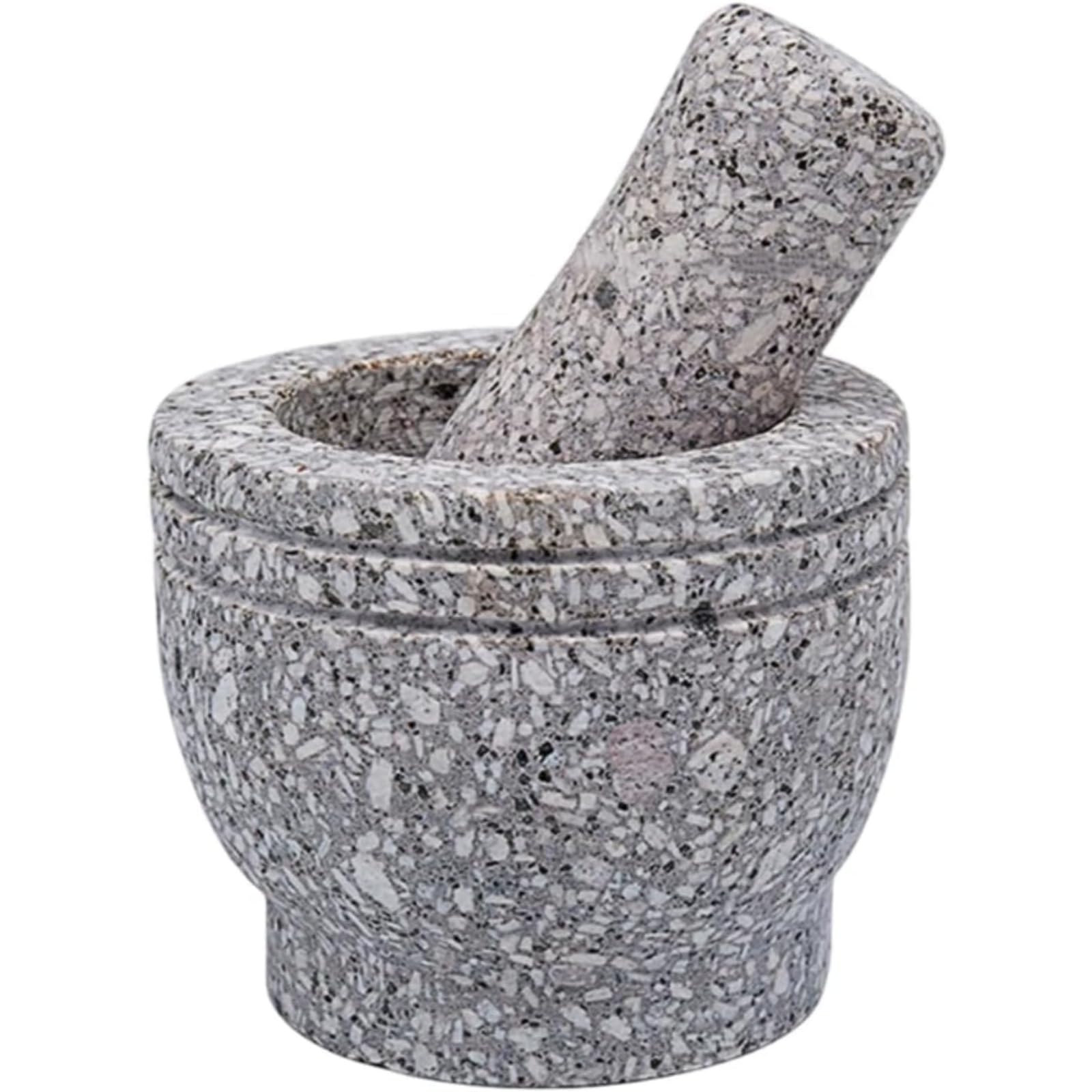 すり鉢 すりこぎ棒花崗岩スパイス粉砕ボウルガーリックパウンダー大容量粉砕ツール健康と安全 粉砕ボウ..