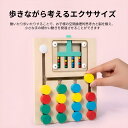 知育玩具 カラーマッチングパズル モンテッソーリ 木のおもちゃ 形合わせ 指先訓練 3歳から7歳 男女向け プレゼント 人気 旅行ゲーム 感覚発達