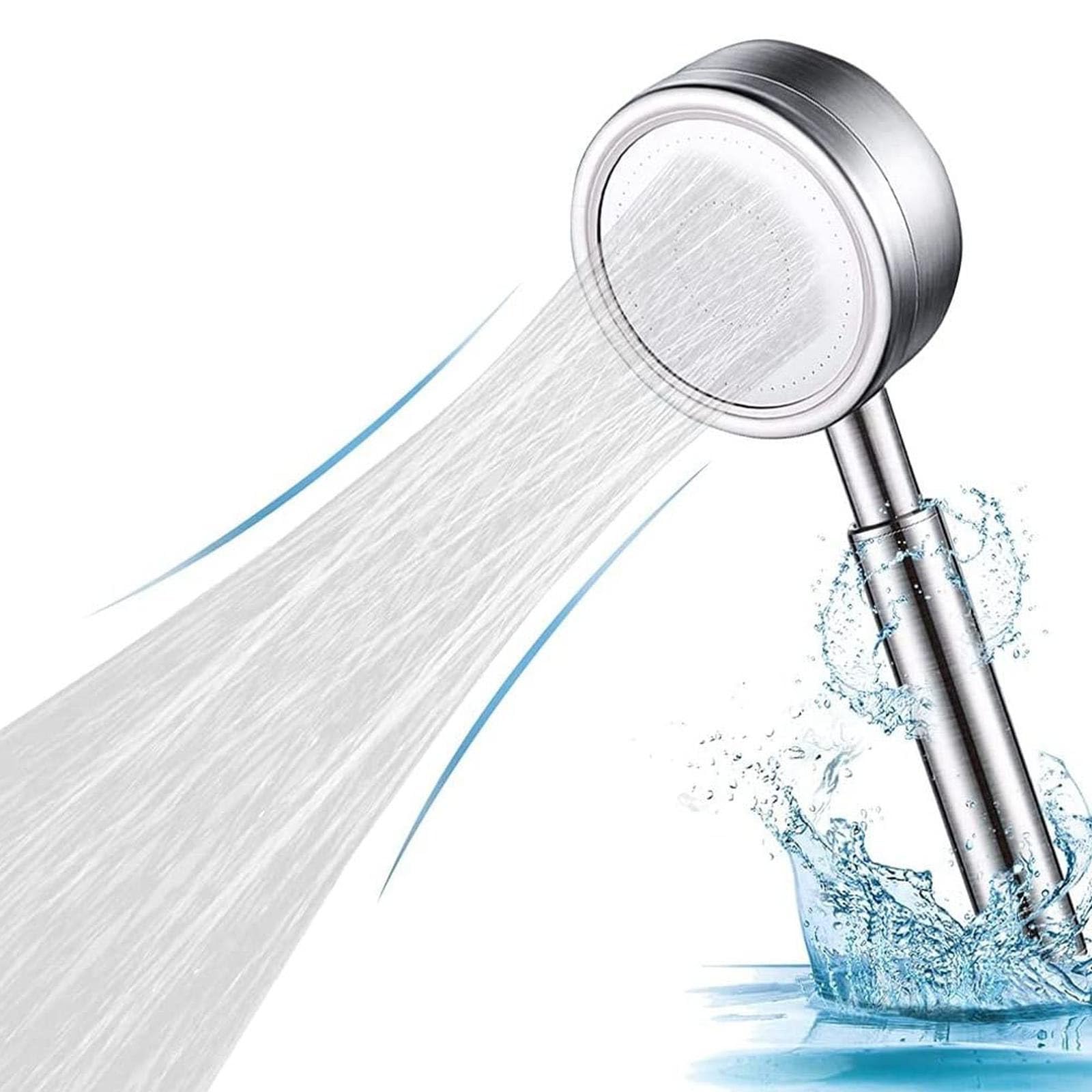 シャワーヘッド フィルター付きパワーヘッドシャワーヘッド 特別な水パターンで シャワーヘッドを簡単..
