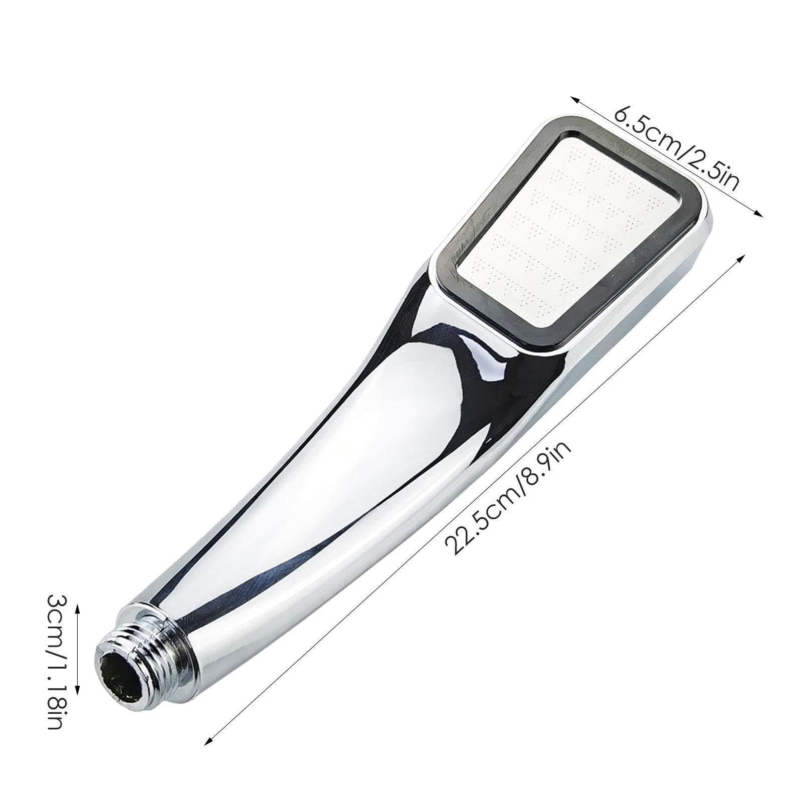 高圧シャワーヘッド 300 穴ハンドヘルド スクエア シャワー ヘッド 節水スクエアシャワーヘッド ベビー..