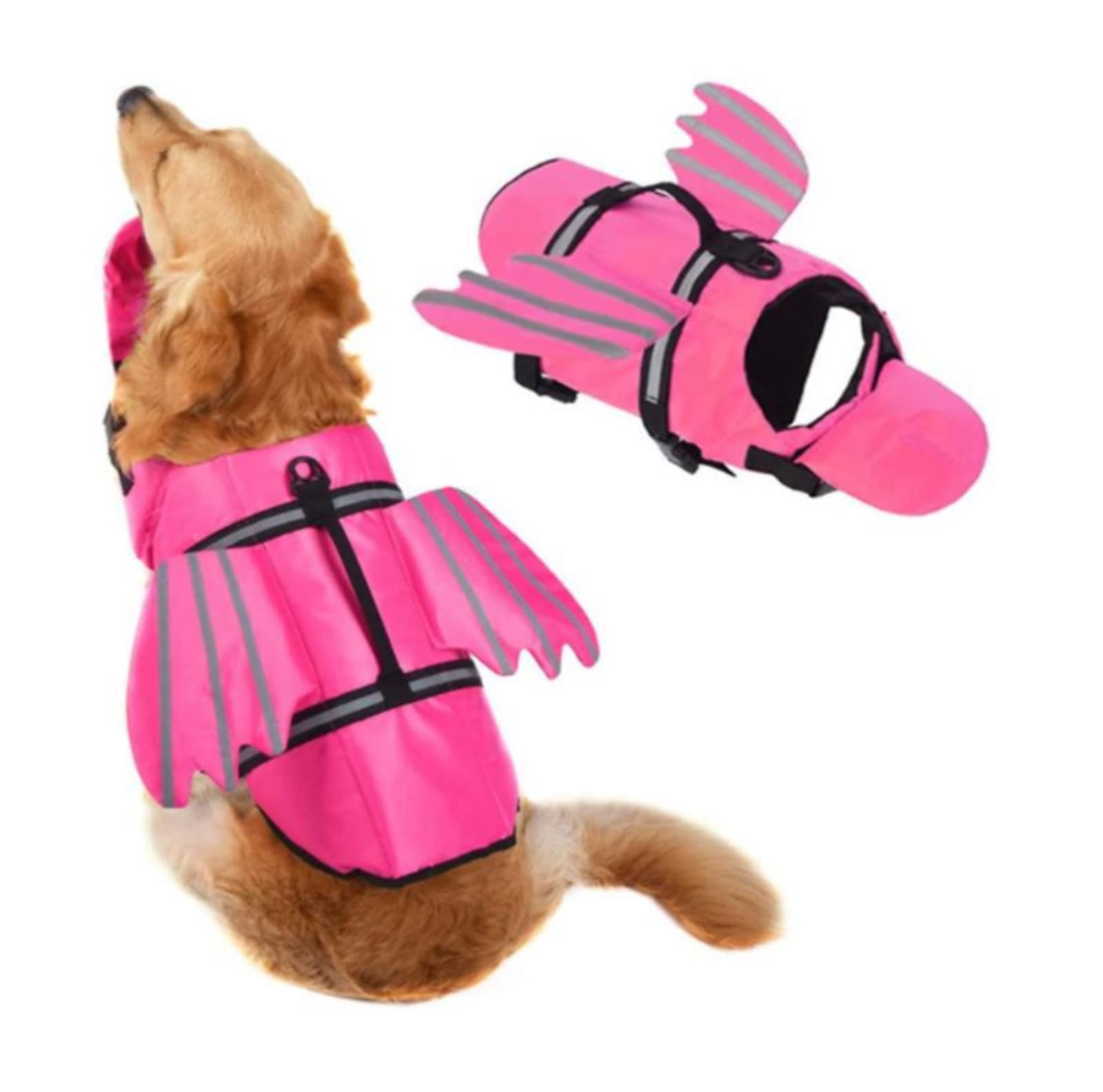 犬 ライフジャケット 小型犬 安全な泳ぎを補助 救命胴衣 ペットジャケット 犬用ライフジャケット 水泳..