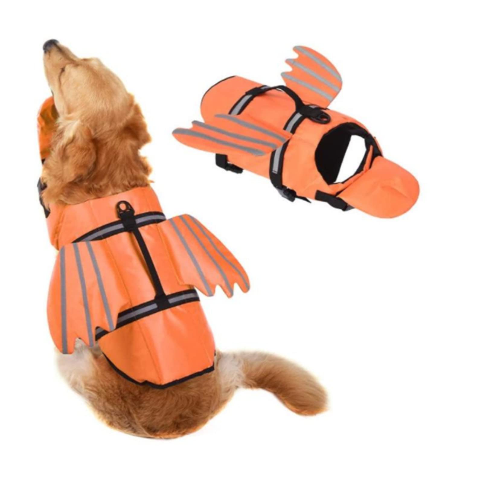 犬 ライフジャケット 小型犬 安全な泳ぎを補助 救命胴衣 ペットジャケット 犬用ライフジャケット 水泳..