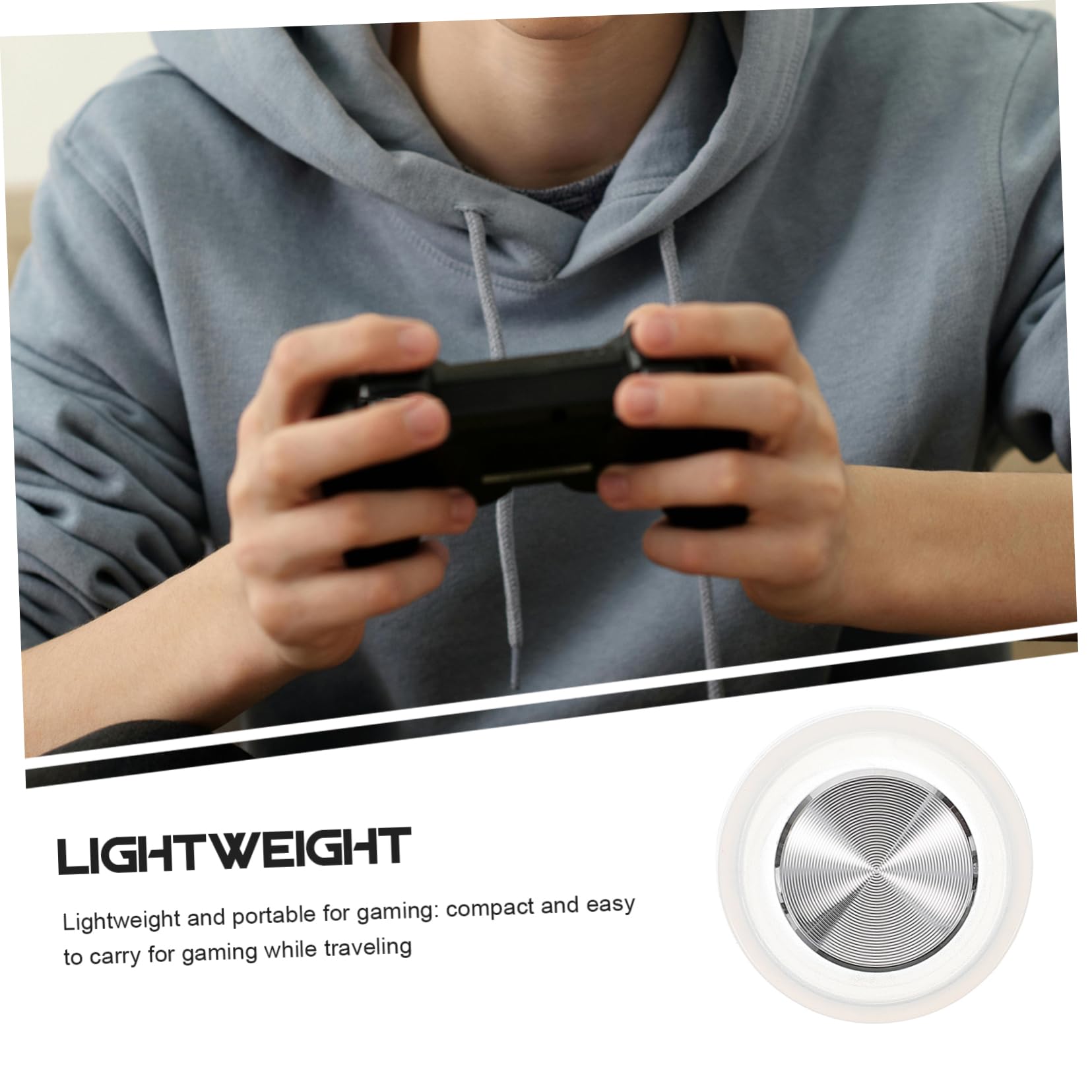 楽天月影屋4 個 モバイルゲームの吸盤ロッカー ゲームパッド ゲーム用アクセサリー 携帯電話コントローラー ゲームアクセサリー ゲームプレイアクセサリー ゲーム機 PC環境に優しい素材 白い