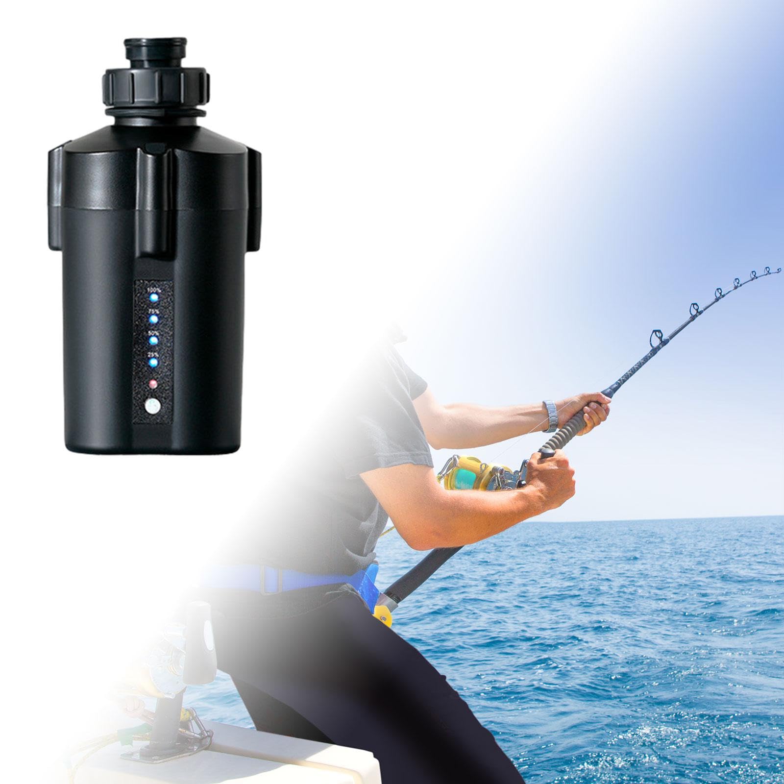 電動釣りリール バッテリーアクセサリー プレミアム 取り付け簡単 14.8V 300J/L Ezh5000 800MJ/S 3000xpej用