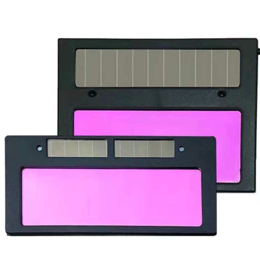 太陽電池 式 自動遮光 溶接ゴーグル交換用 自動遮光レンズ 太陽エネルギー 遮光レンズ 汎用タイプ 溶接..