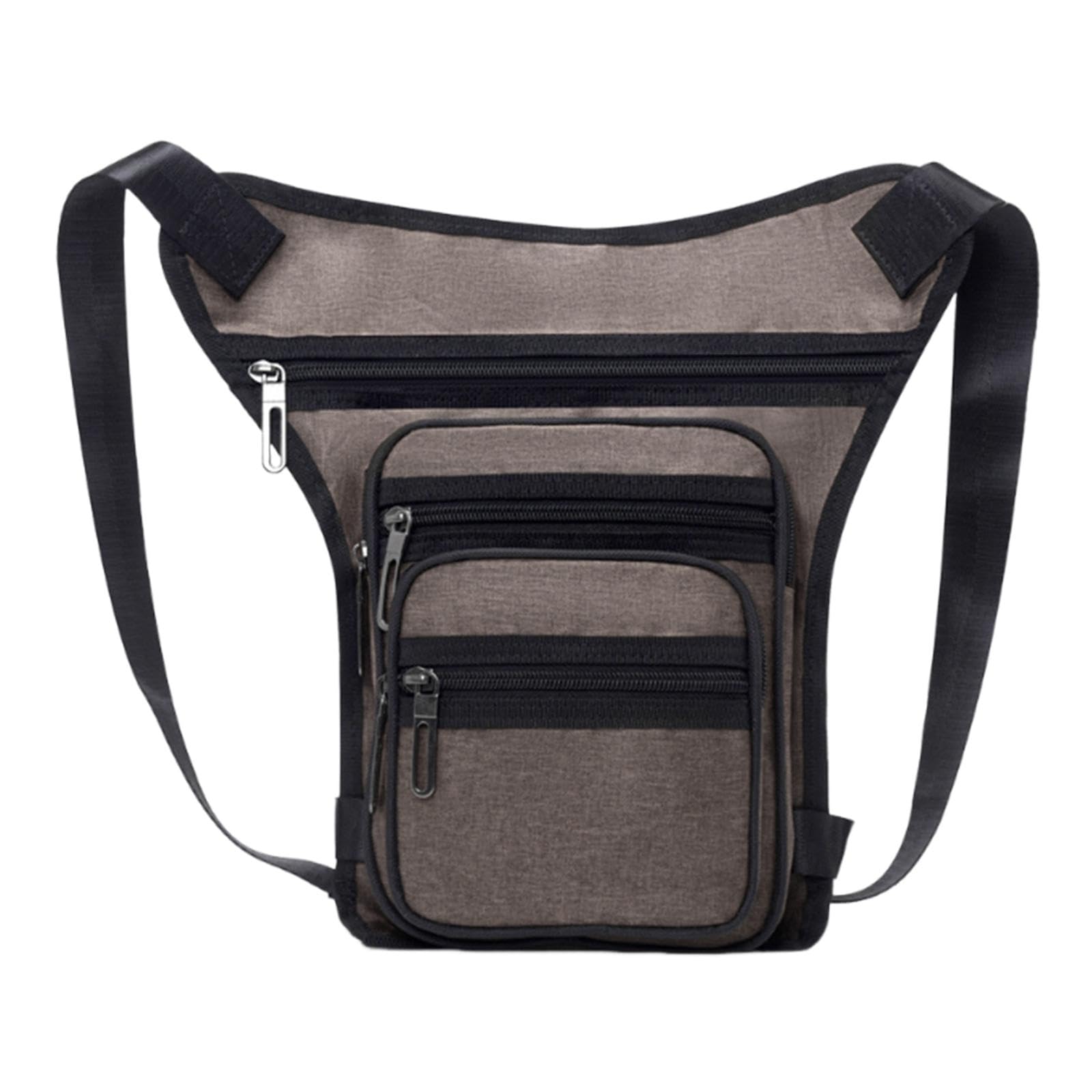 ドロップレッグバッグ、サイバッグ、オックスフォード布、クロスボディバックパック、ベルトバムバッグレッグポーチウエストパック、アウトドア旅行ハイキングライディングバイク用, 青