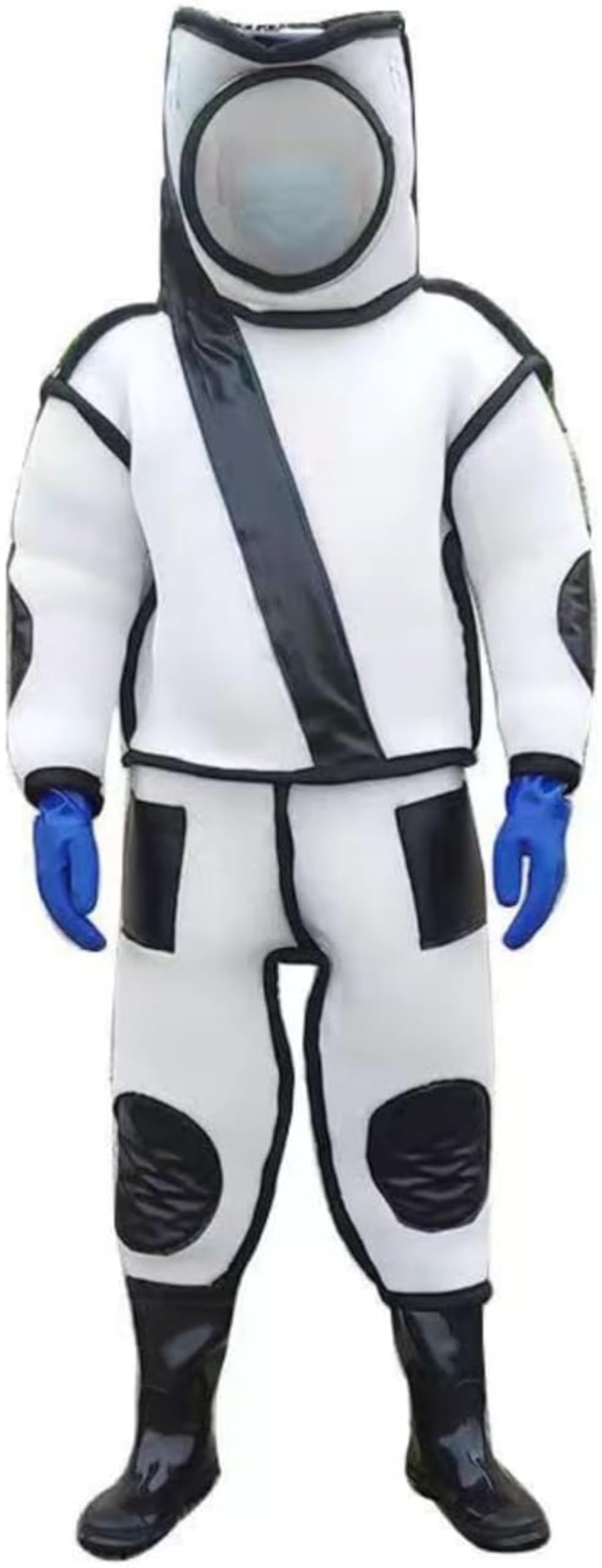 [] 蜂防護服 スズメ蜂 万全防護服 害虫駆除 スズメバチ駆除用 つなぎ服 通気性保護装備 作業服 バッテリー 扇風機付属 養蜂用 [並行輸入品]