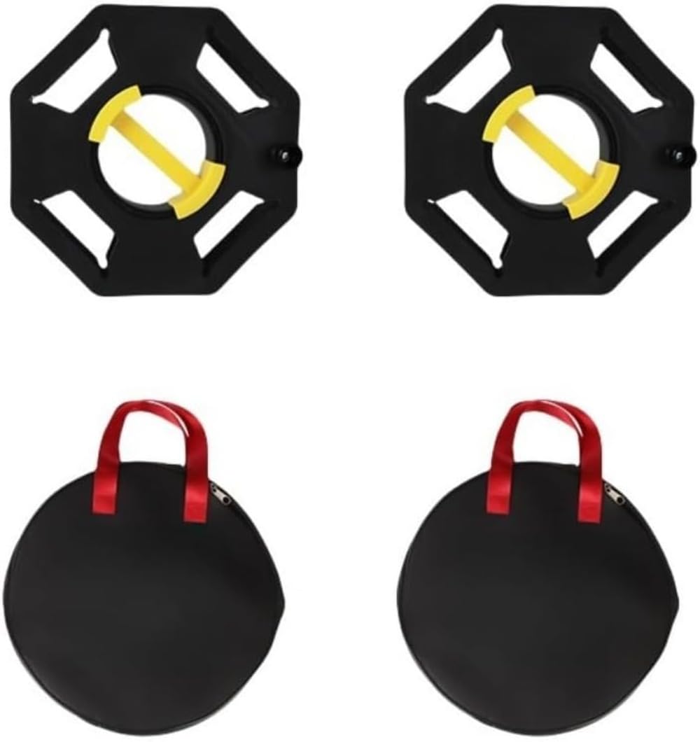 リール ワイヤー収納 ウインチ リール ワイヤー リール 空リール 巻取リール ホイール ケーブル リール (収納袋*1) [並行輸入品]