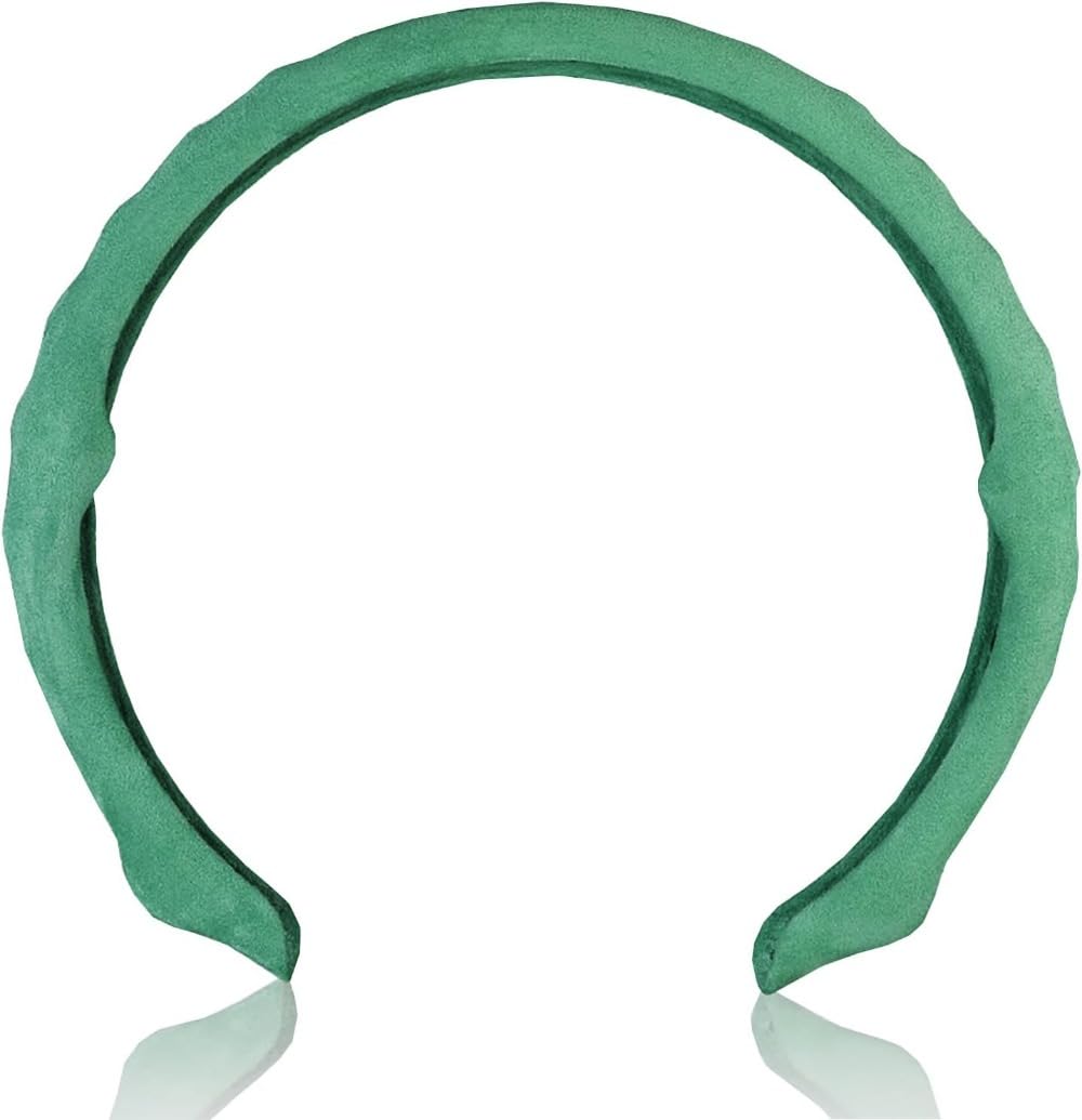 ステアリングカバー 汚れ&amp;滑り防止 ハンドルカバー ステアリングホイール保護カバー 四季汎用 通気..