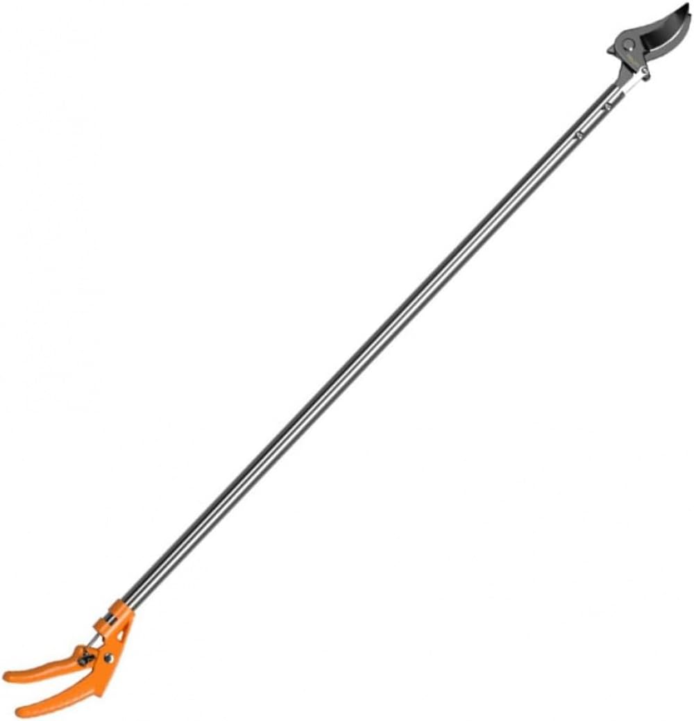 高枝切りバサミ 超軽量 高枝切りバサミ 高枝切鋏 軽量 果物取り 枝切り鋏 収穫 園芸用はさみ 女性も利..