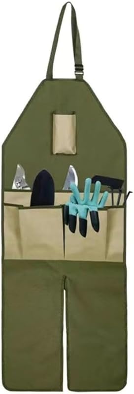 芝刈りエプロン 大容量 ガーデニング オーバーオール ガーデニング 家庭菜園 多機能 600D オックスフォード布 ガーデニングツール 収納バッグ ガーデニングツール 収納前列