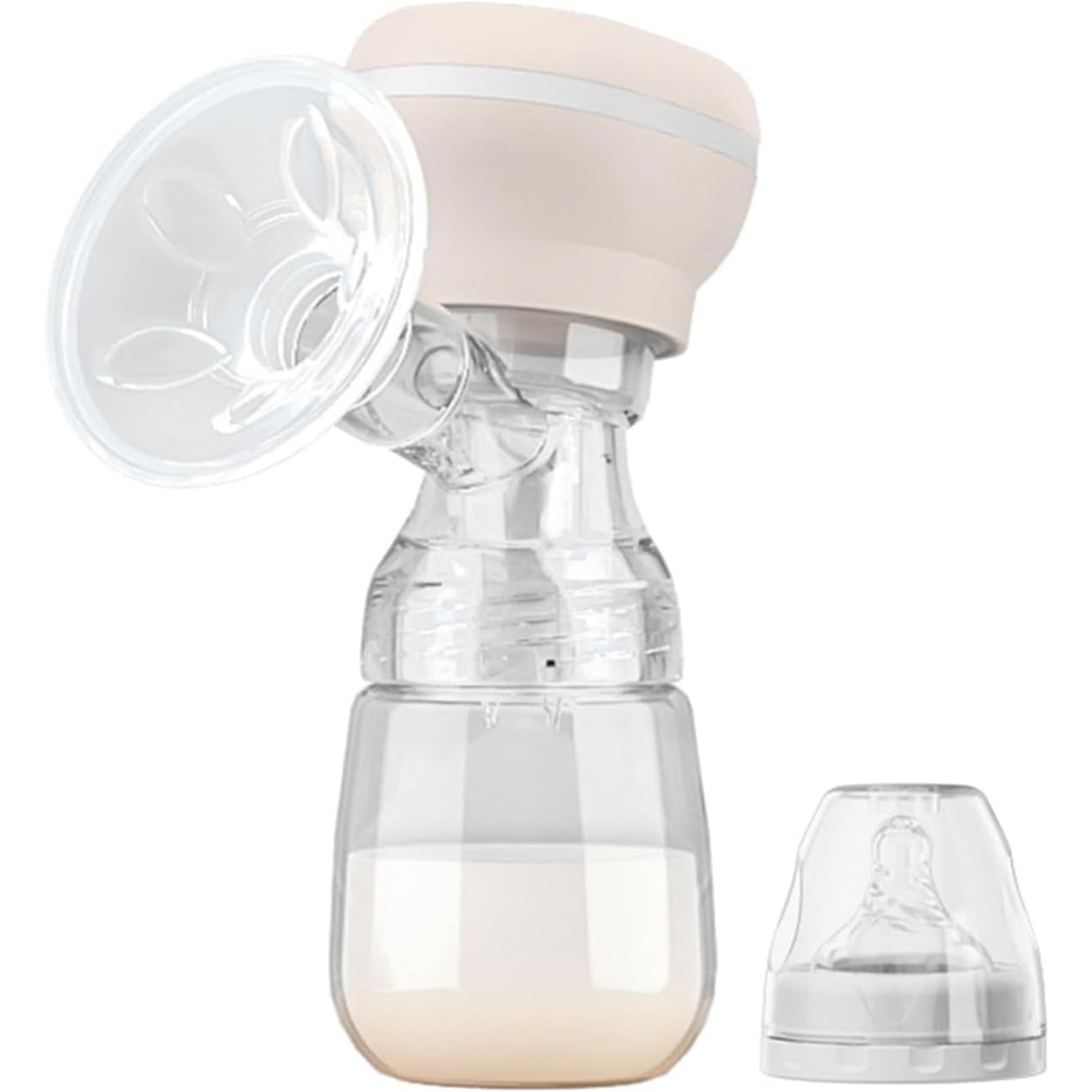 さく乳器 電動搾乳器 搾乳機 逆流防止 操作簡単 LEDディスプレイ 母乳 出産 育児 充電式 母乳ポンプ 電..