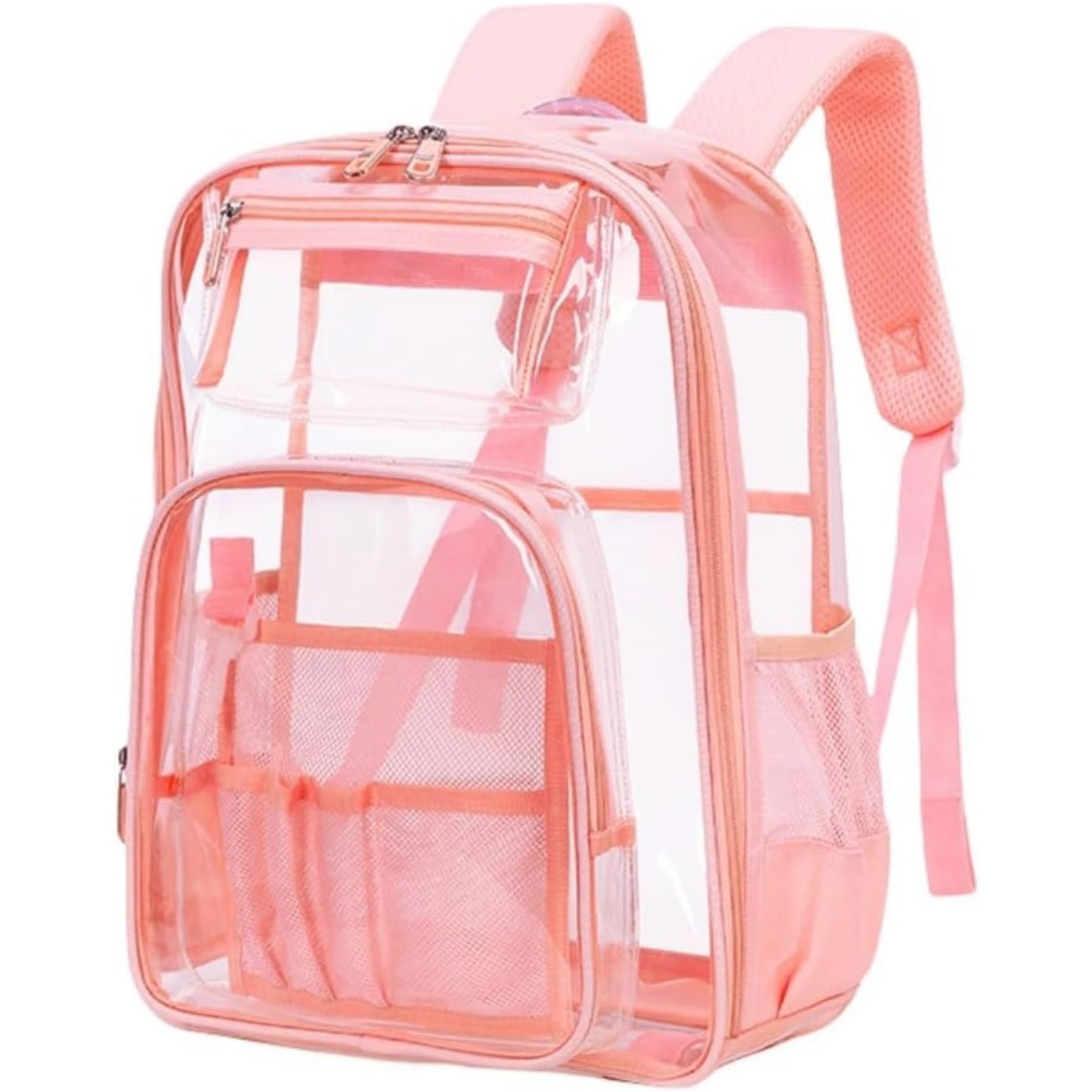 楽天月影屋[] クリアリュック 透明 大容量 バッグパック リュックサック 防水 PVC 軽量 ビニール 多機能 レディース プール ビーチ 旅行 アウトドア 通学 通勤