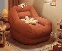 怠惰なソファは、寝室のバルコニーの部屋で横になって眠ることができます。シングルフロアの小さなビーンバッグネストチェア (ブラウン)